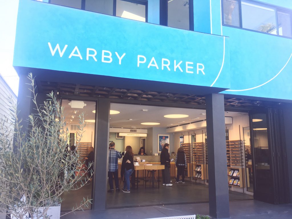 日本でいうところのZoffやJINSにあたる「Warby Parker」